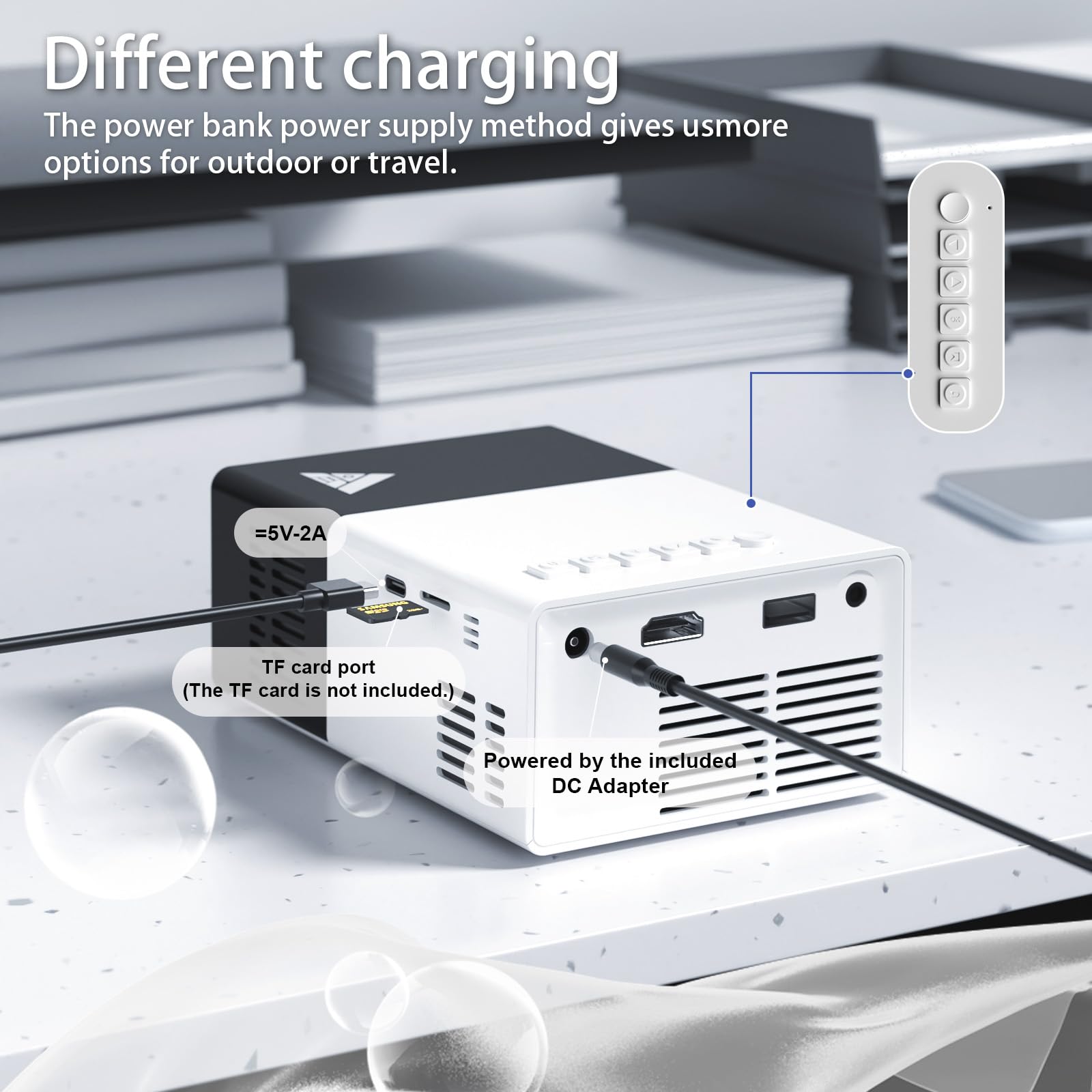Amazon.com: KHQ Mini Projector with Wifi Portable Projectors